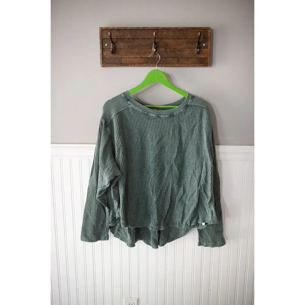 Free People FP One Blake Thermal XS Shirt NEW